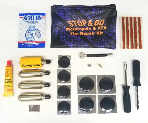TIRE REPAIR KIT TUBE & TUBELESS